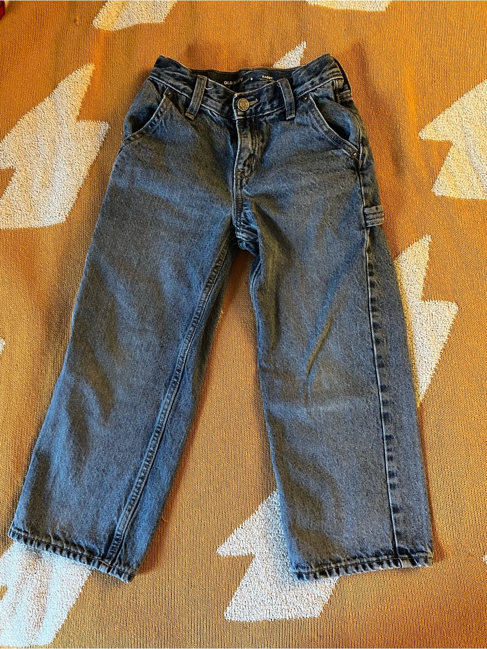 Old Navy Kids Baggy Carpenter Jeans - Dark Wash